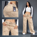 Jean Beige “Raw Confidence” – Marca T